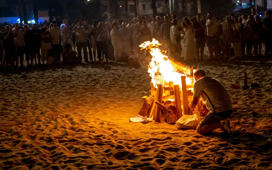 Brotocó atelier en la noche de San Juan